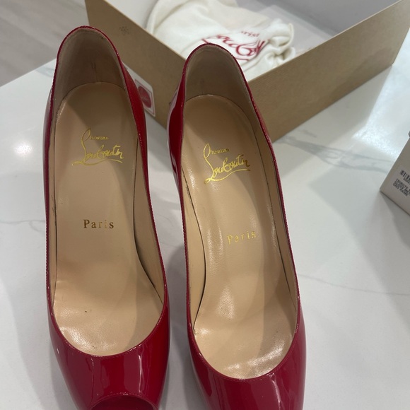 Louis Vuitton Red Women's Heels - Picture 1 of 4